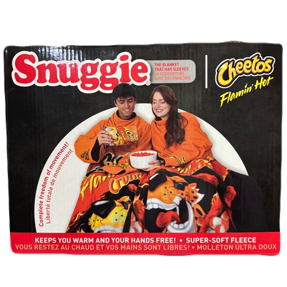 NWT Cheetos Flamin' Hot Fleece Blanket